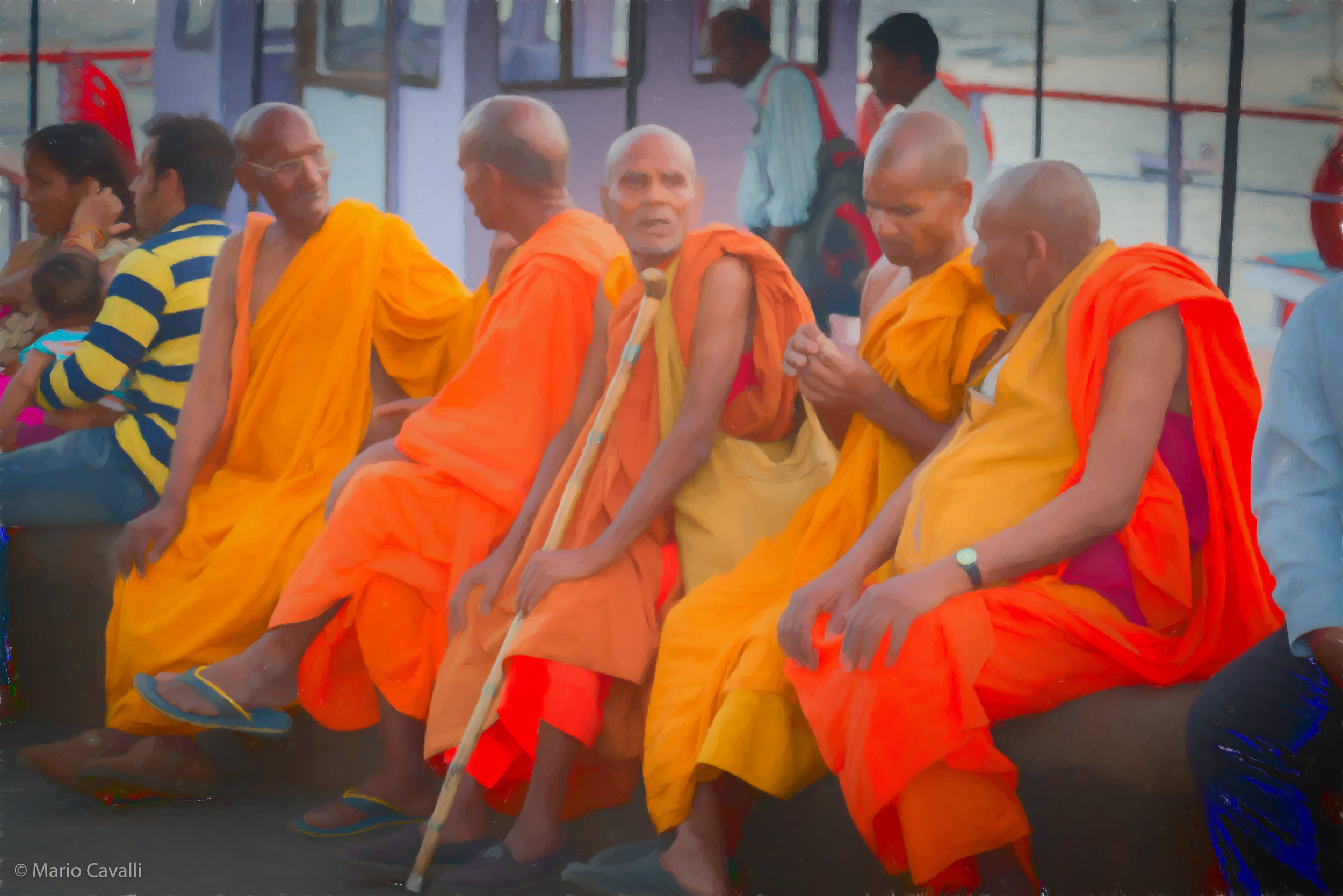 Gateway to India, Sightseeing Monks