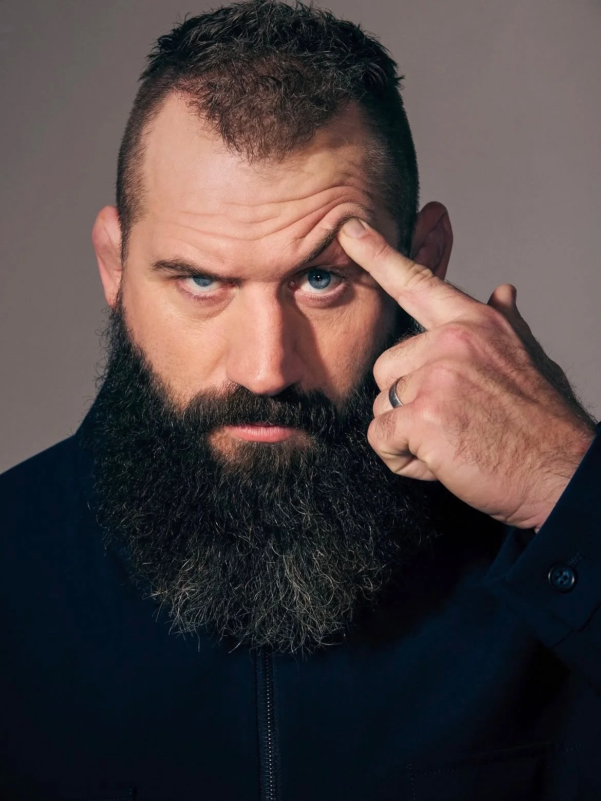 Editorial portrait sessions at Zap Studios ✨
Former rugby player &amp; Traitors star Joe Marler photographed for The Times in our Camberwell studio ⚡️

📸 Photographer: @mark_harrison_photography 
🏉 Subject: @joemarler17 
👔 Styling: @susielethbridg
