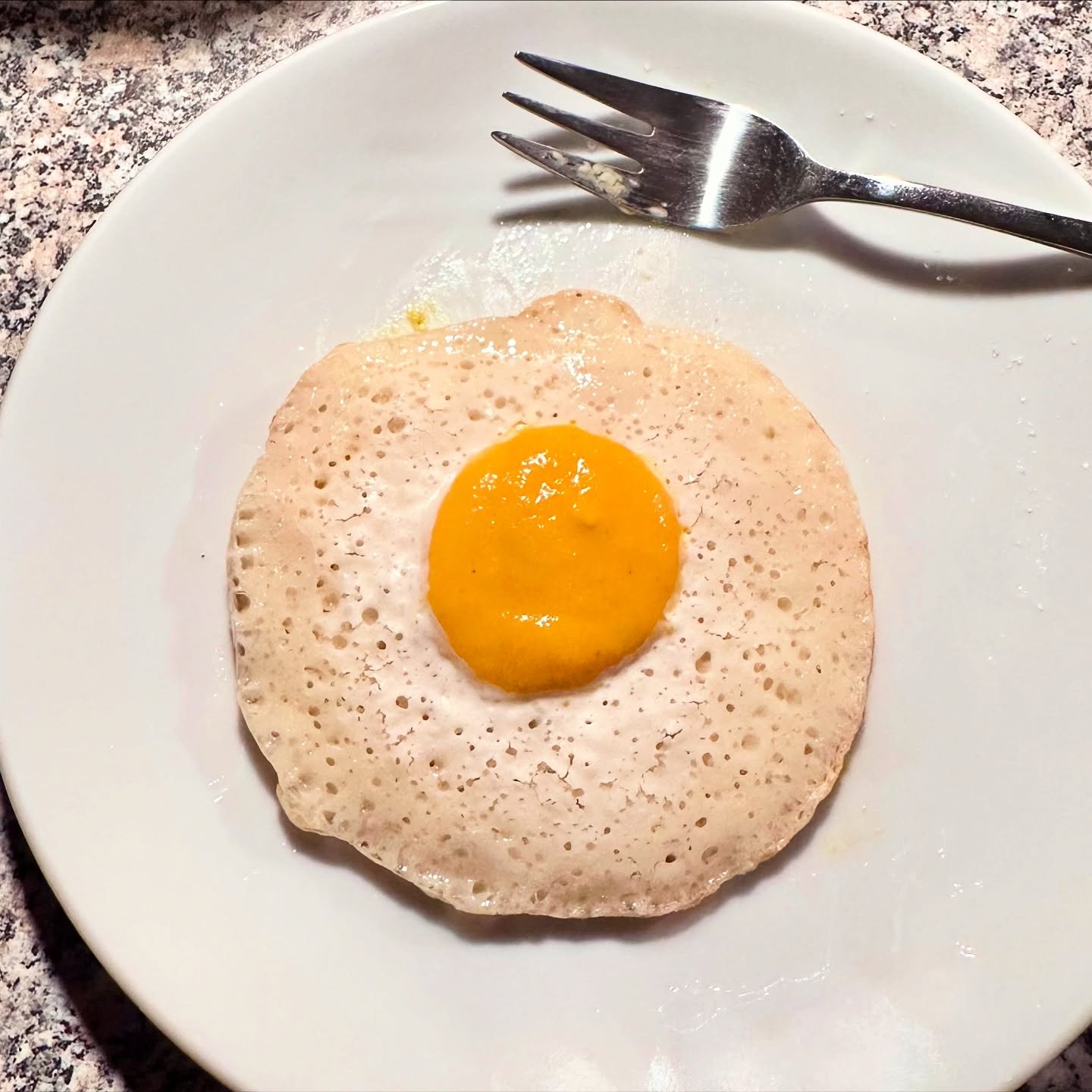 We&rsquo;ve been working on this for a few weeks and&hellip; it&rsquo;s pretty good!!! Coming to our vegan breakfasts in 2025: our plant-based &ldquo;fried egg&rdquo;😋🌱🍳