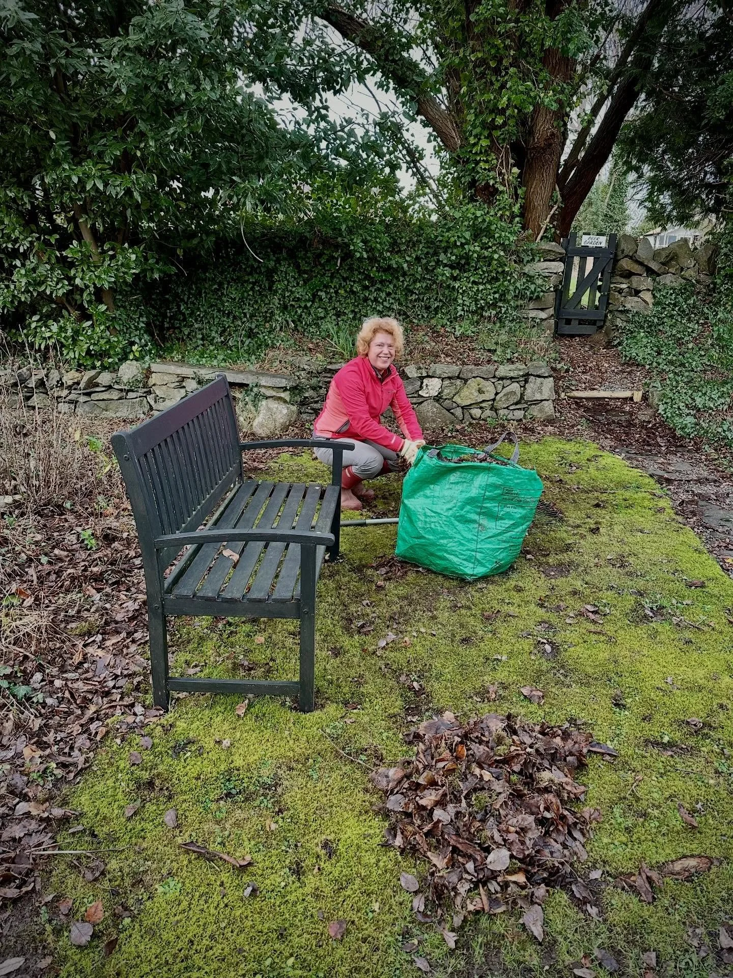 Mild weather today meant we could get into the garden and start doing some of the post-winter jobs - clearing the paths, cutting back last year&rsquo;s growth, and piling leaves up ready for collection after hibernating creatures have survived the co