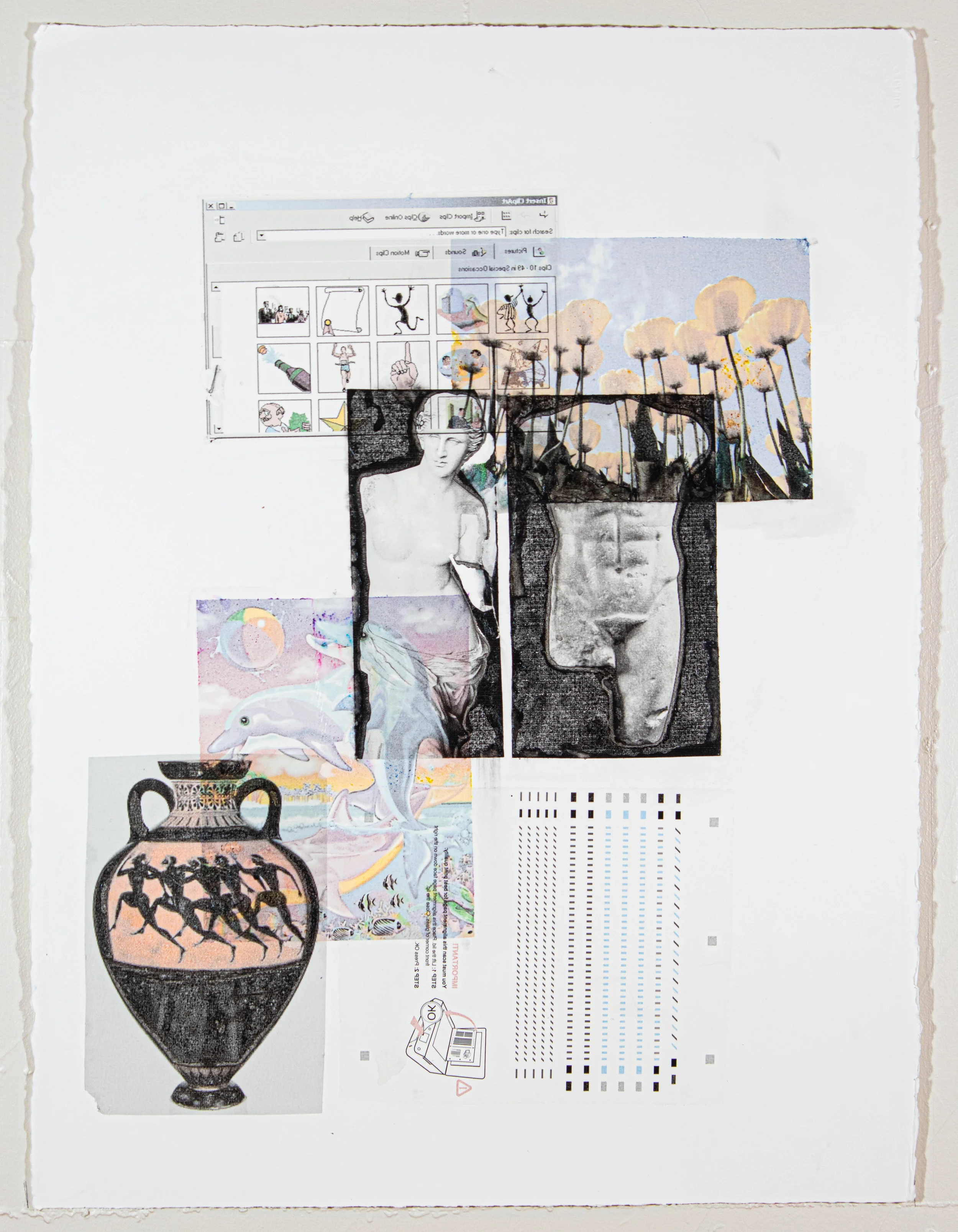No. 20 2019 temporary tattoos on paper 30.5” x 23”