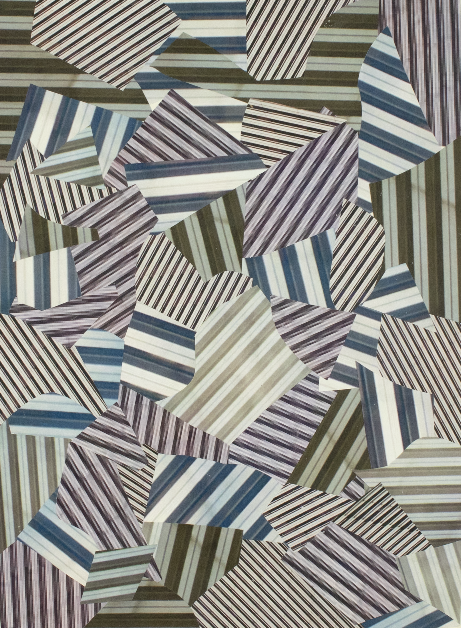 9/11, laser print collage on paper, 15" x 11.5"