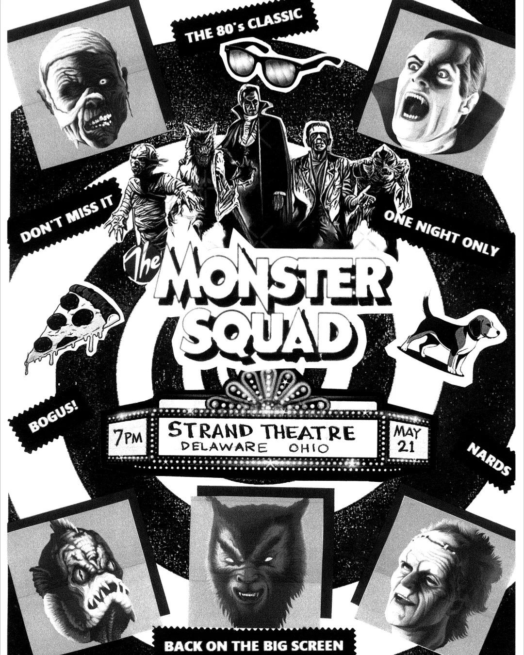 Tuesday, May 21st Only!
The Monster Squad (1987)

A group of young monster fanatics attempts to save their hometown from Count Dracula and his monsters.

Part of our May Strand Staff Favorites Series
Tickers on sale online now.
Strand Theatre at TheS