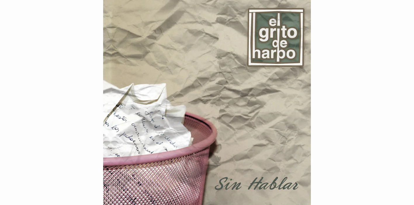  In 2010, El Grito de Harpo published their third album, Sin Hablar. The album was launched released by Plag Music and Warner Music Spain.  For the CD covers I created a personalised icon, as well as designing the layout and producing photographic ma