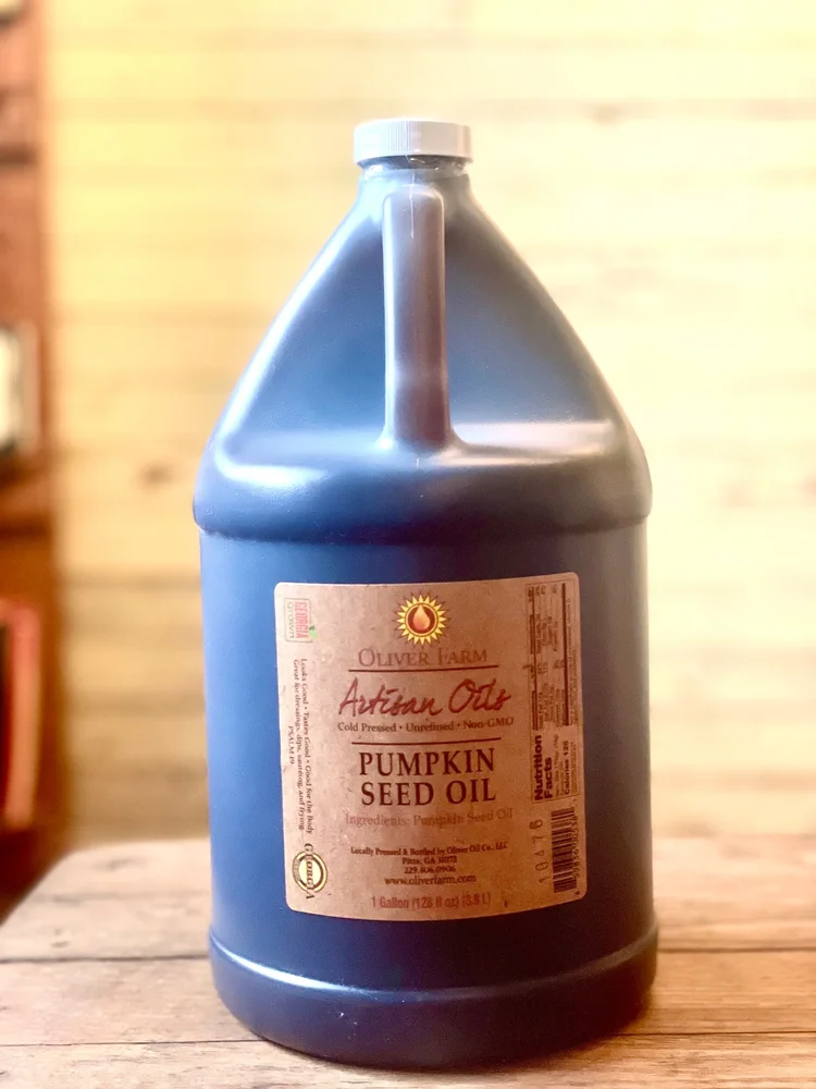 Pumpkin Seed Oil—Oliver Farm Artisan Oils