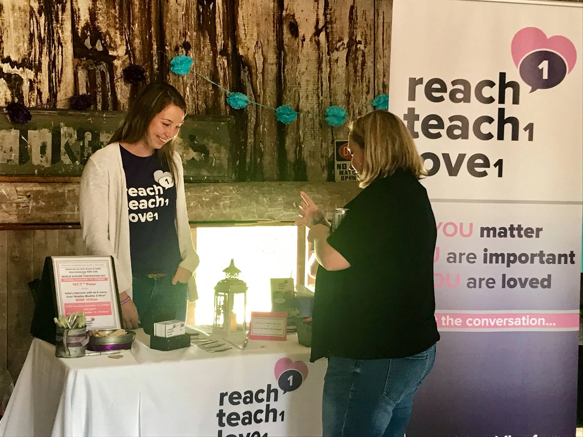 Supporting NAMI (National Alliance for Mental Illness) NH, with education and hope, at a local fundraiser for suicide prevention, September 8, 2018.