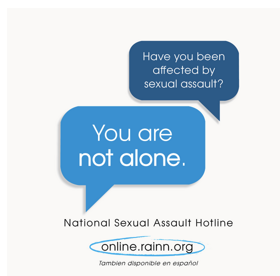 National Sexual Assault Hotline. Free. Confidential. 24/7