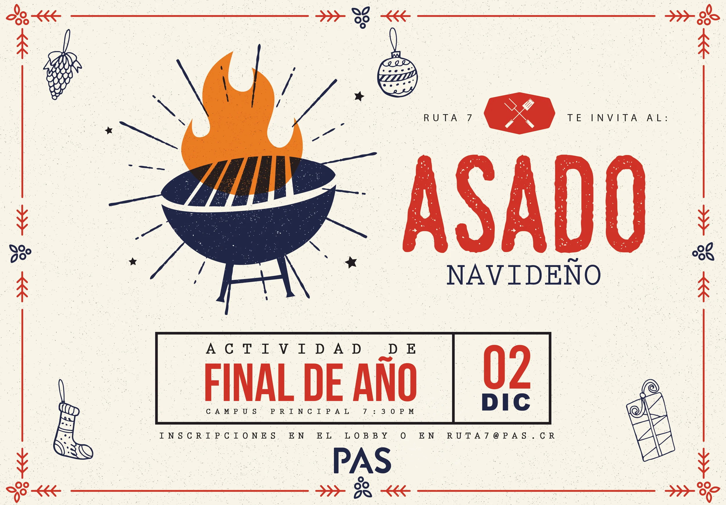 Ruta 7: Barbeque navideño