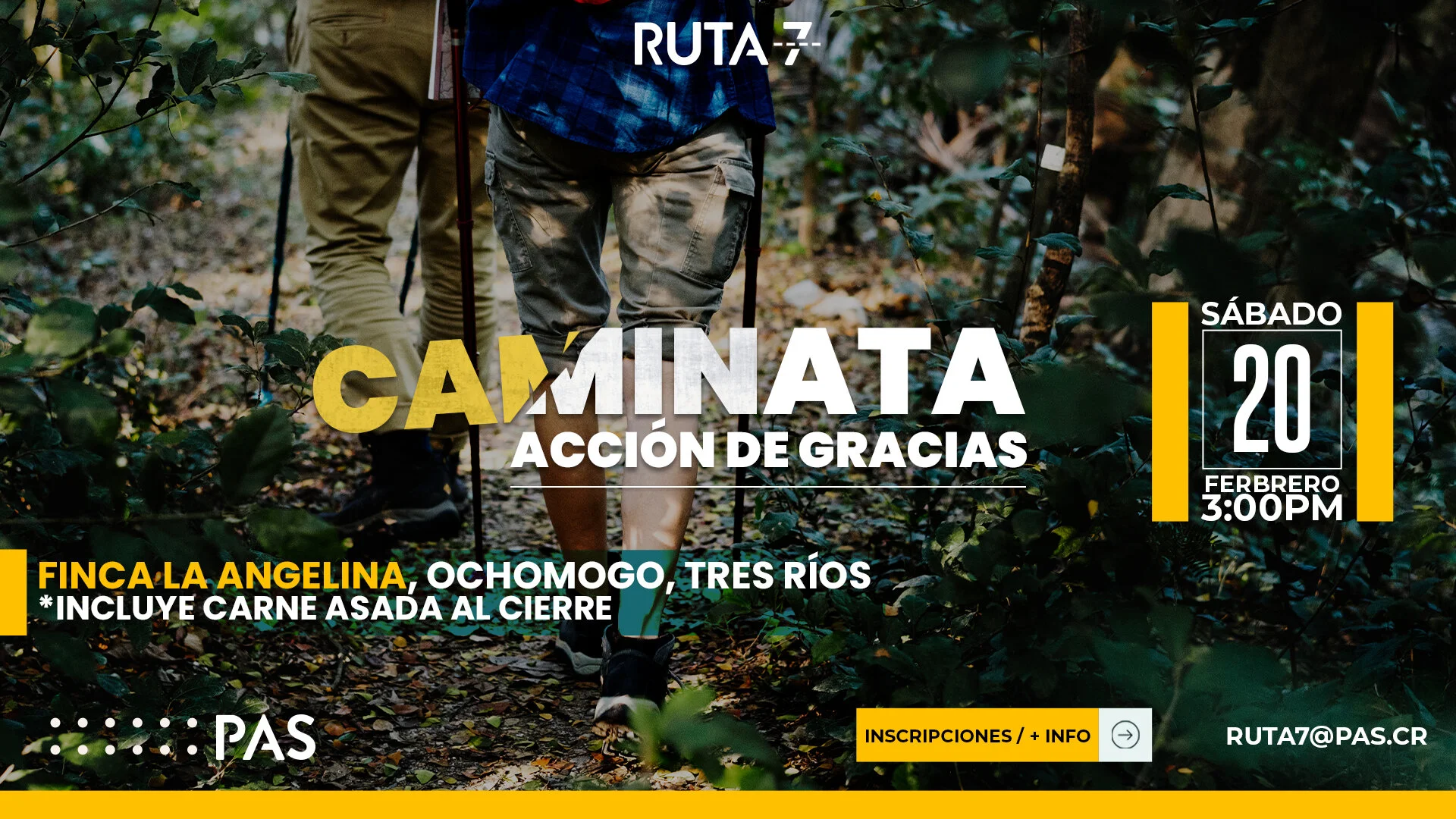 Ruta 7: Caminata Acción de Gracias