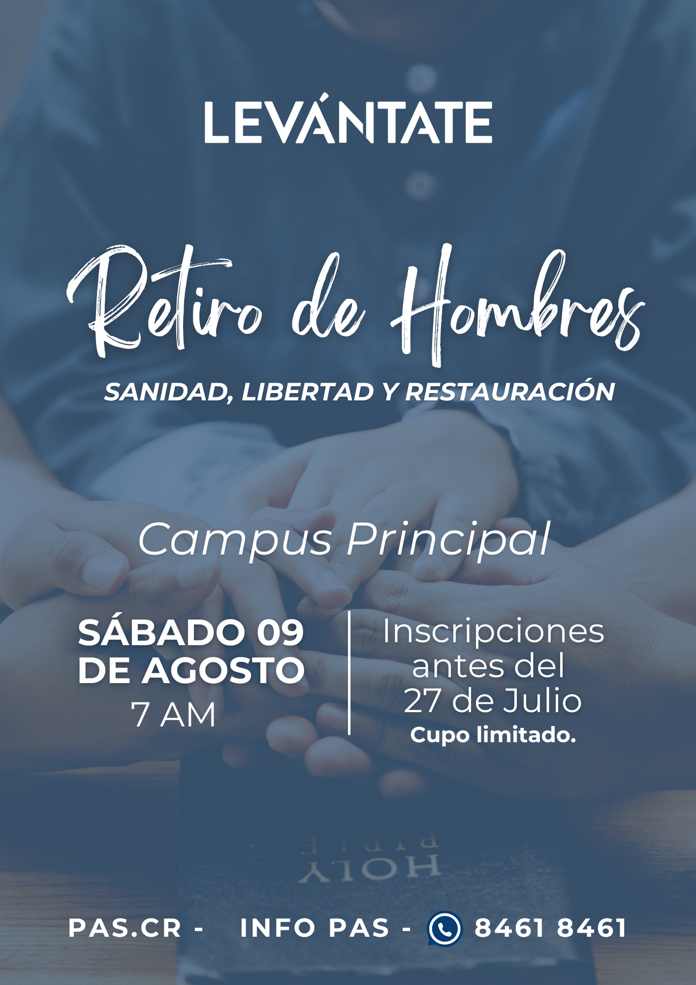 Retiro Levántate para hombres