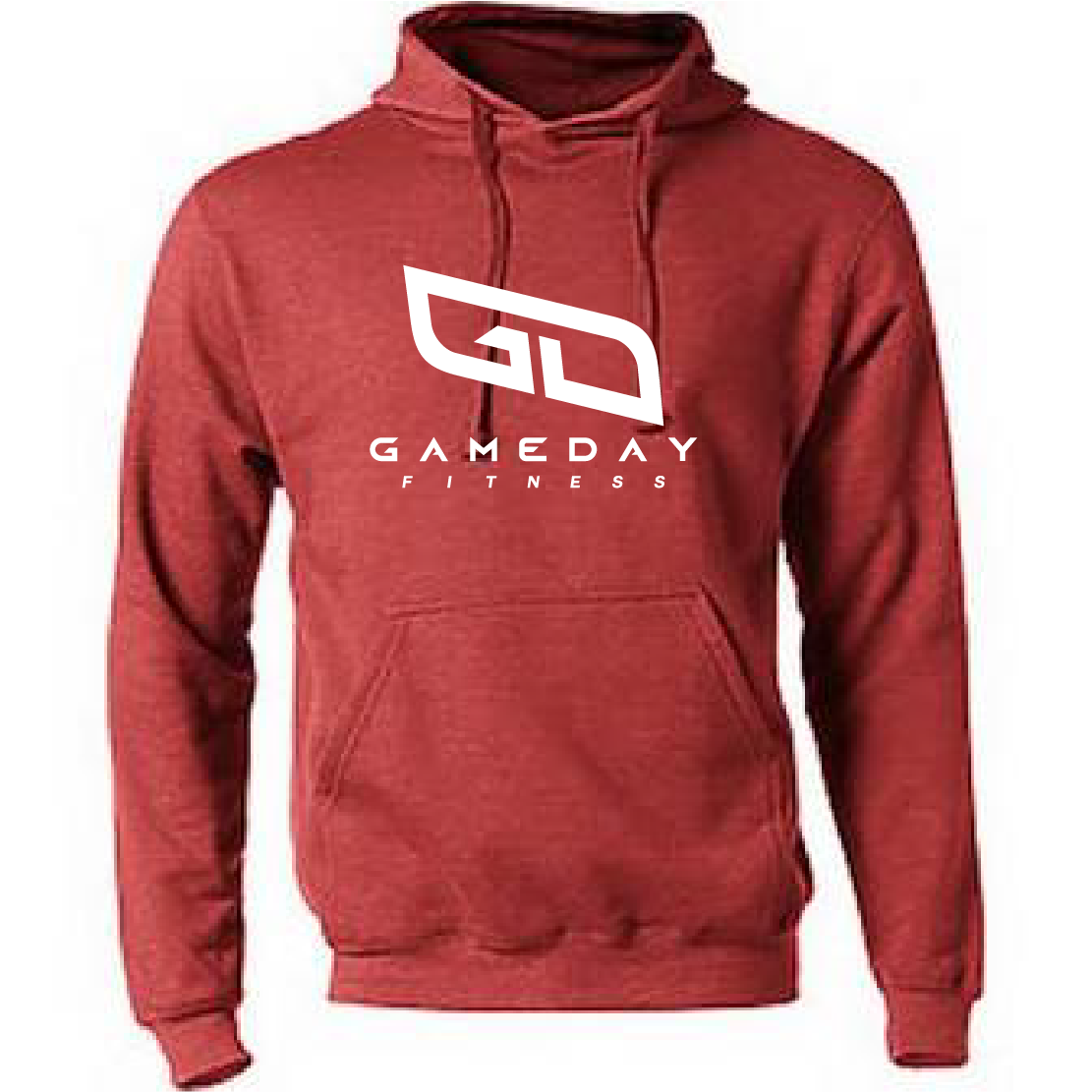 Gameday Uni Hoody Heather Red.png