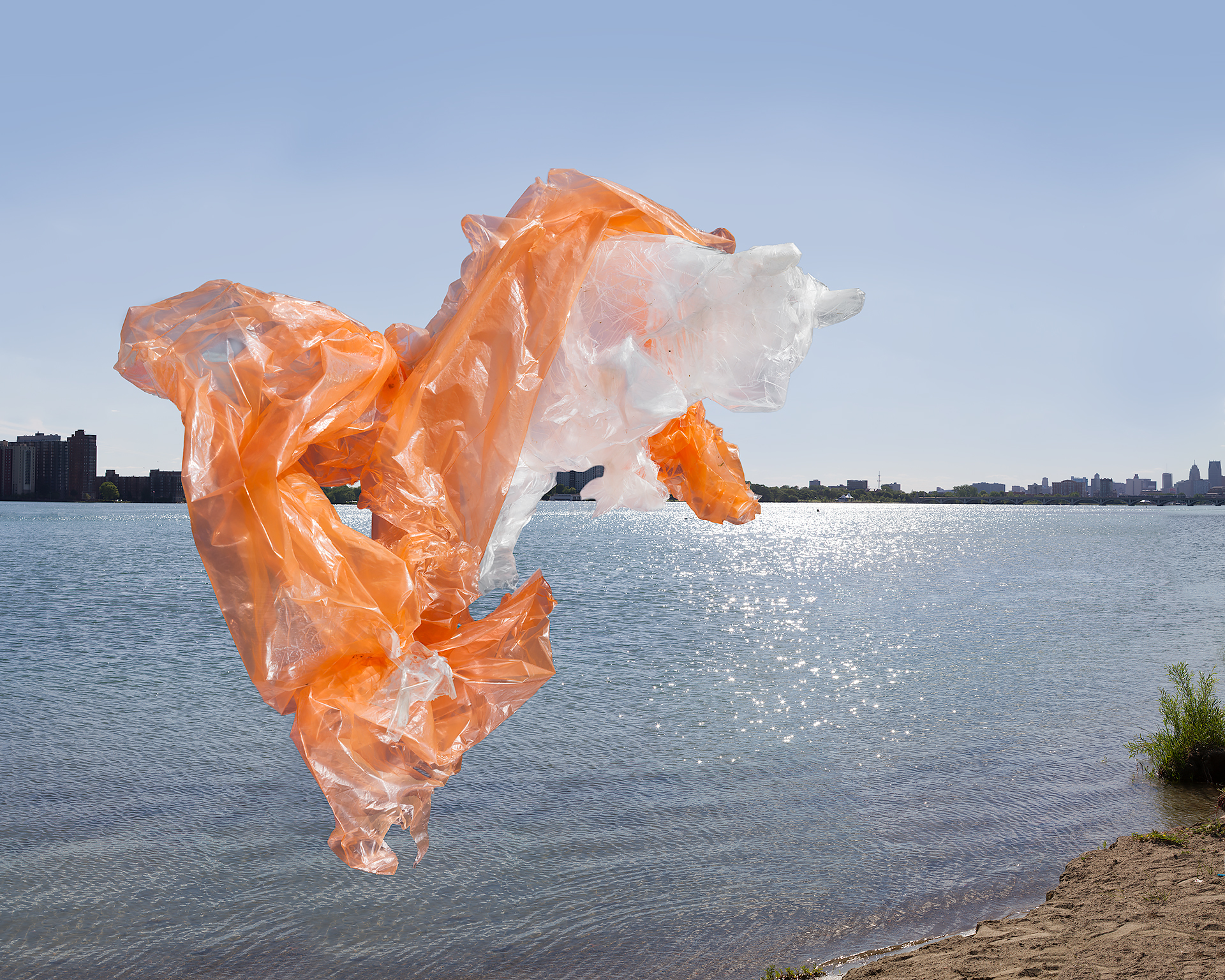 Rape of Europa on the Detroit River, 2017