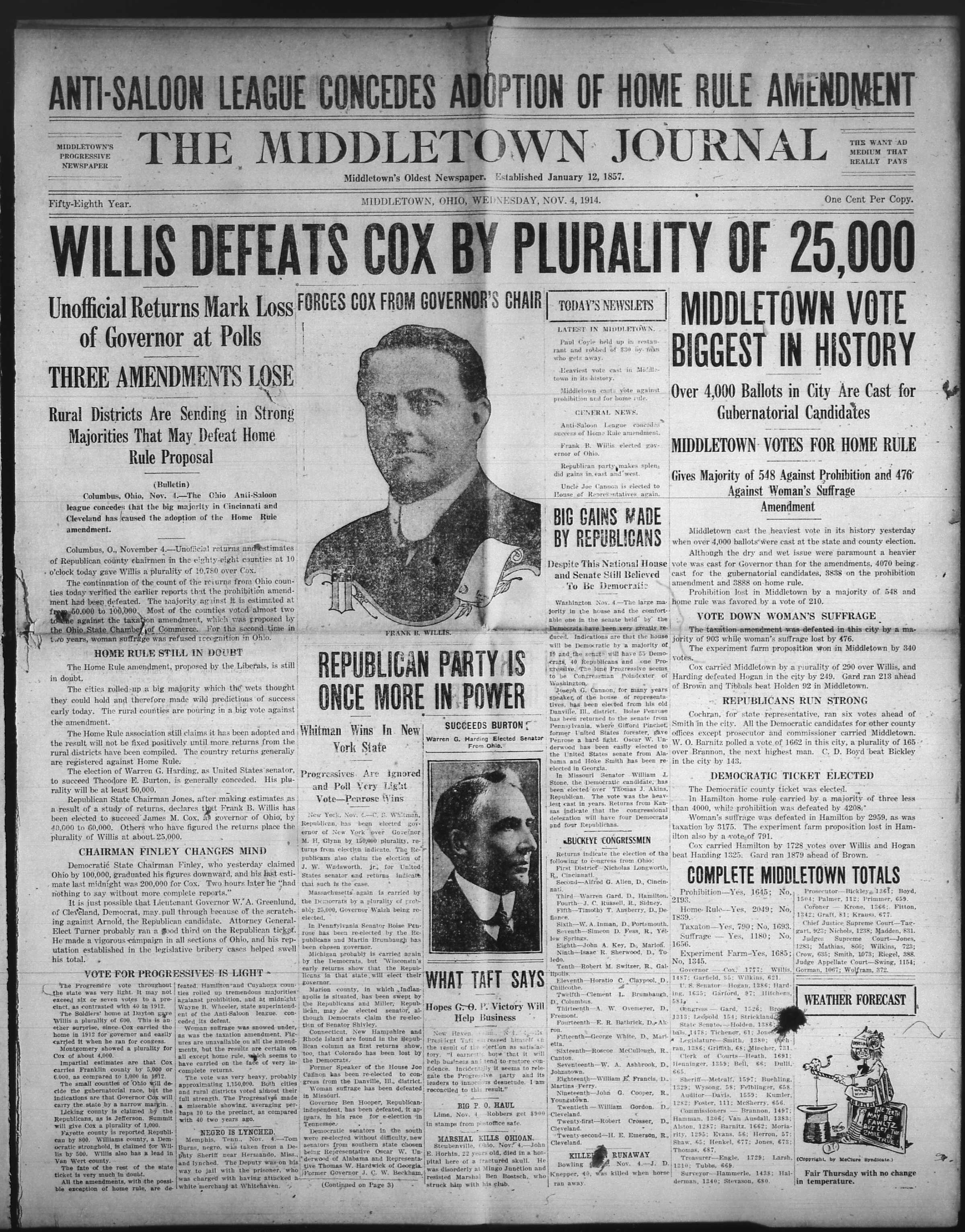 Middletown Journal 1914-11-04