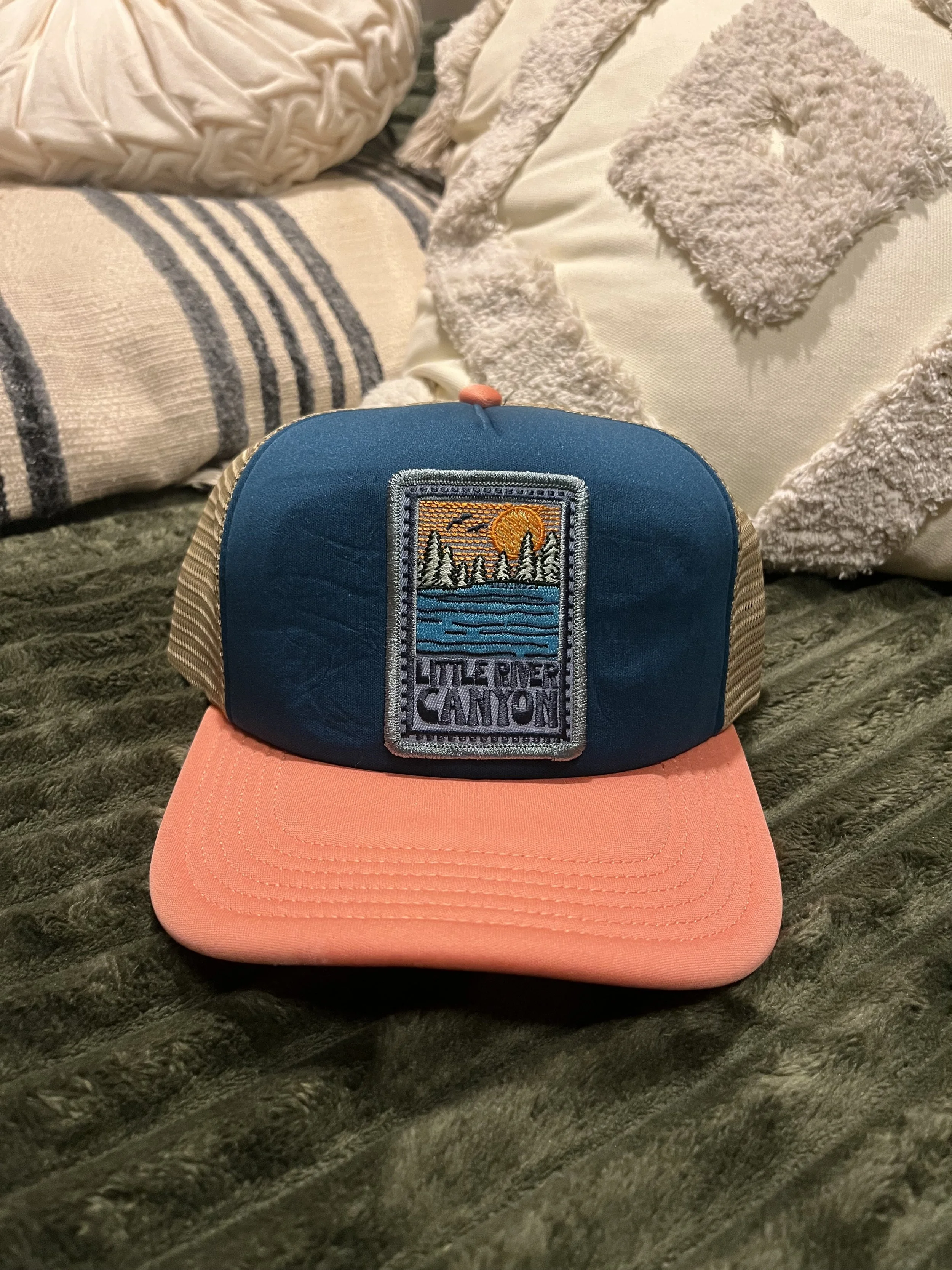 Little River Canyon Patch on Legacy Foam Hat