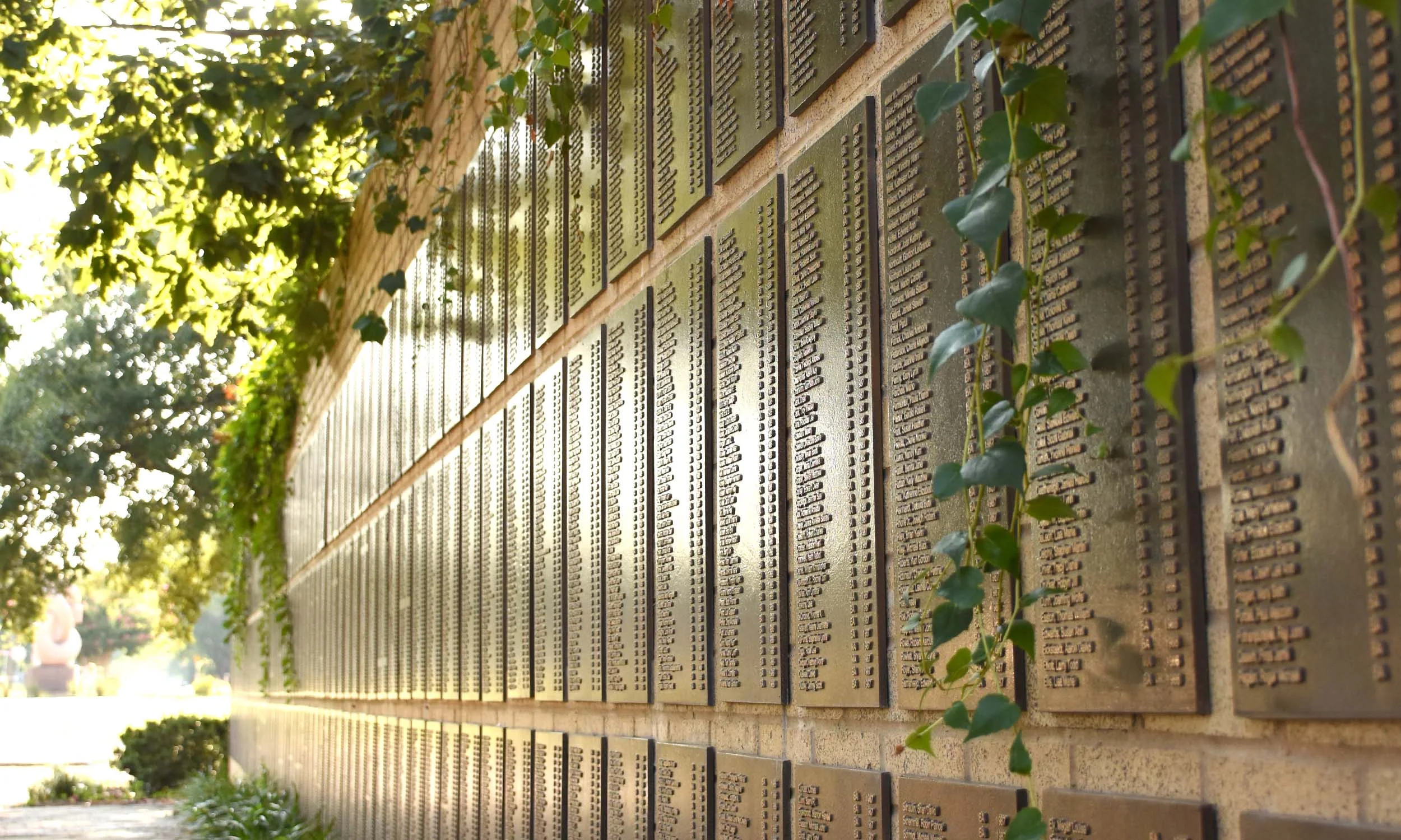 recognition wall, Austin College