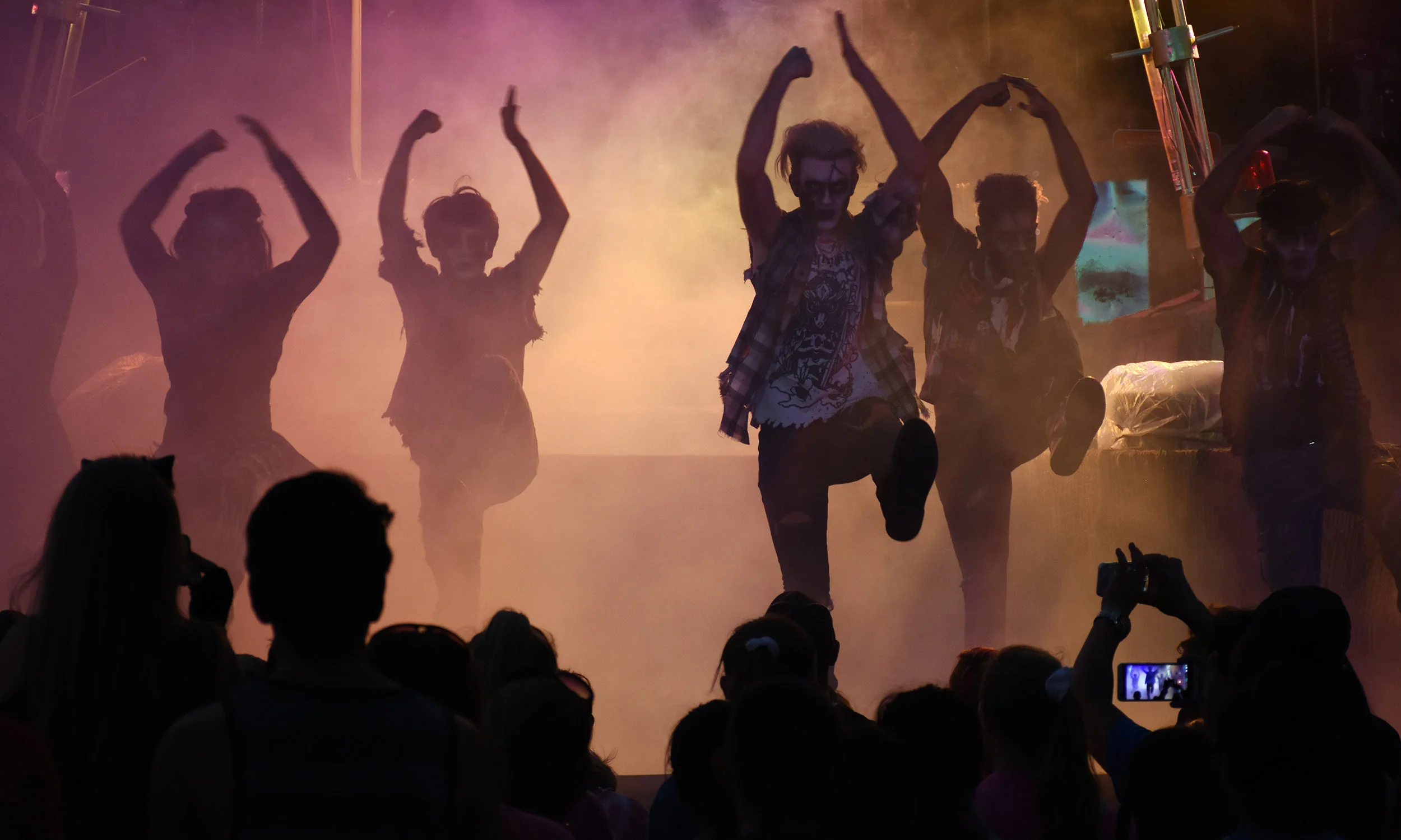 Fright Fest stage show. Client: Six Flags Over Texas