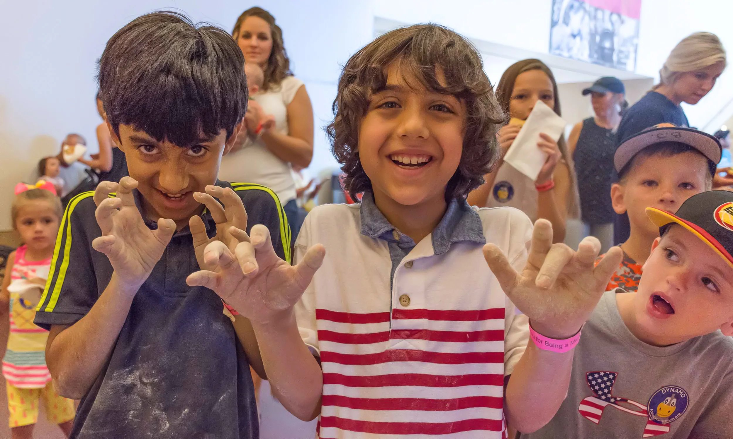 Dynamo's birthday party. Client: Fort Worth Museum of Science and History