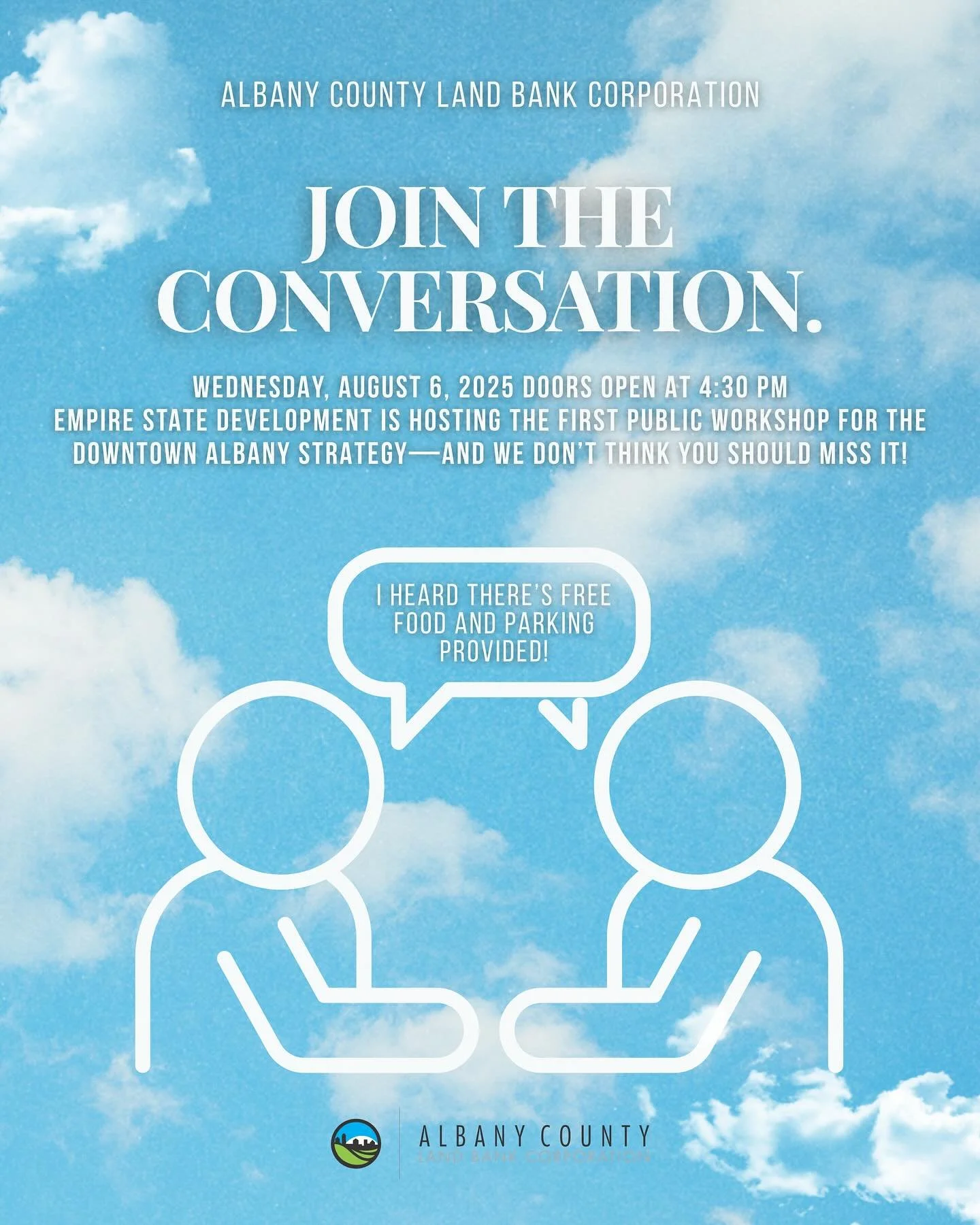 Downtown Albany Strategy is hosting a Public Workshop&mdash;and we don&rsquo;t think you should miss it! 🗣️✨

Join the conversation and help shape a historic investment in Downtown Albany&rsquo;s future. This is your chance to speak up, share your i