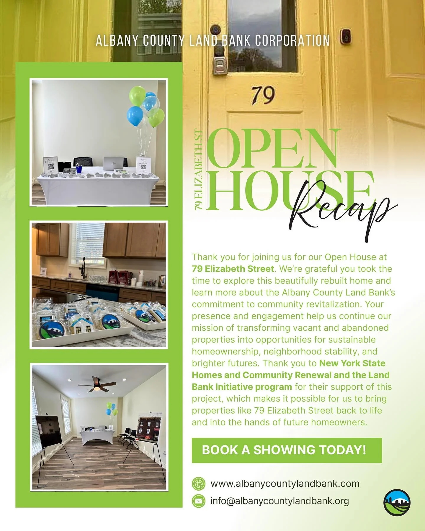 Grateful for everyone who joined us at 79 Elizabeth Street! Together, we&rsquo;re turning vacant spaces into vibrant homes and creating real opportunities for first-time homebuyers. 🏡✨ Thank you to New York State Homes and Community Renewal and the 