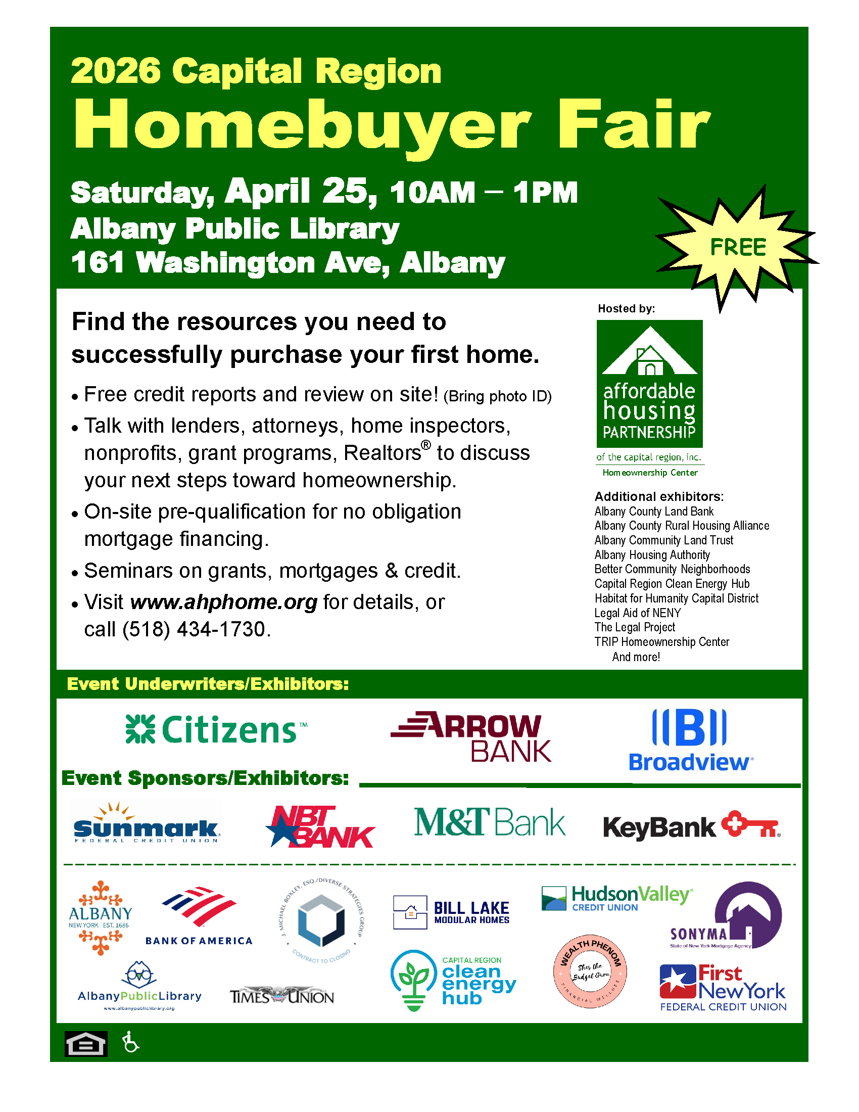 2026 Capital Region Homebuyer Fair