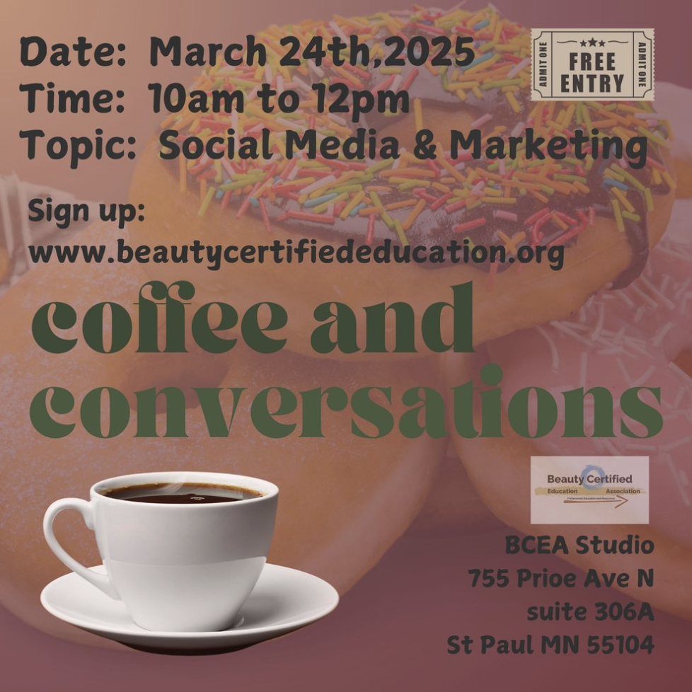 March 24th  coffee and conversations