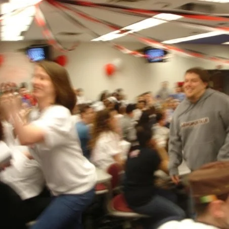 Dr. Mount literally running to get her letter