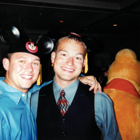 Another important day in Dr. Hartmann's career, accepted to work at DisneyWorld