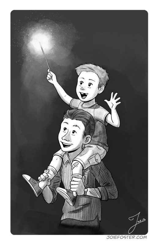 Done! Fun fact: I've never actually held a sparkler in my life.