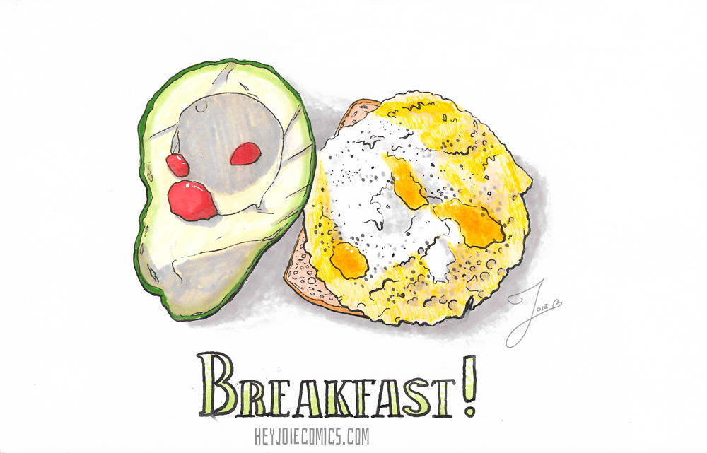 I'm a sissy and can only handle literally three drops of hotsauce on my avocado. And that's AFTER training for it!