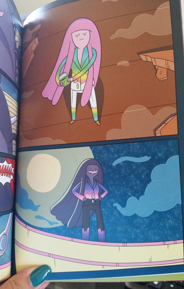 A dark rainbow? Is she gonna steal all the color out of the world or something?