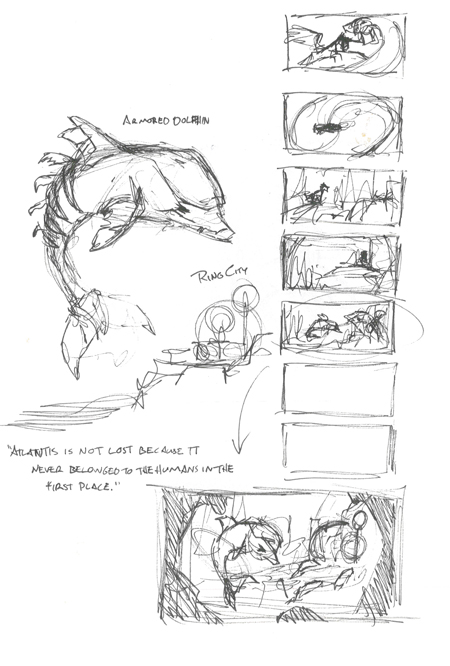 Initial sketch ideas