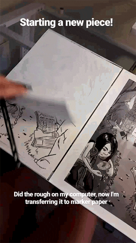 Bits and bobs about my process as I go...