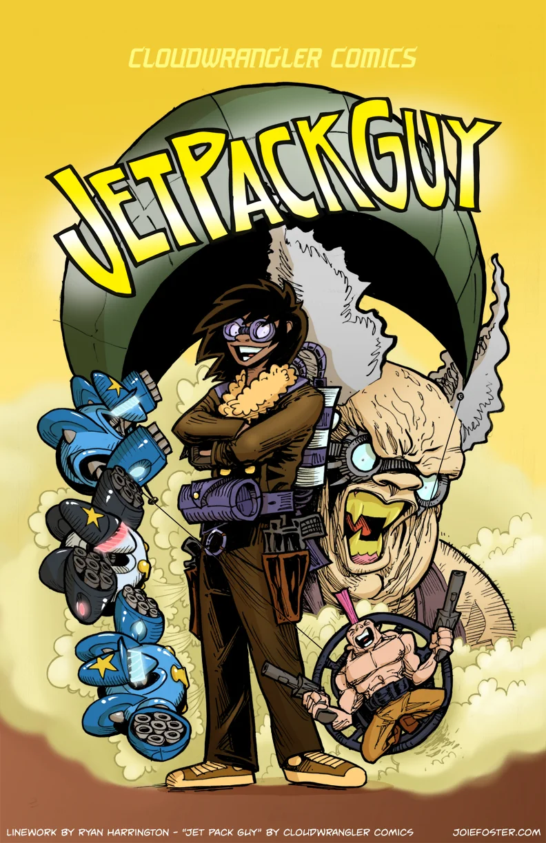 Jet Pack Guy - Cover