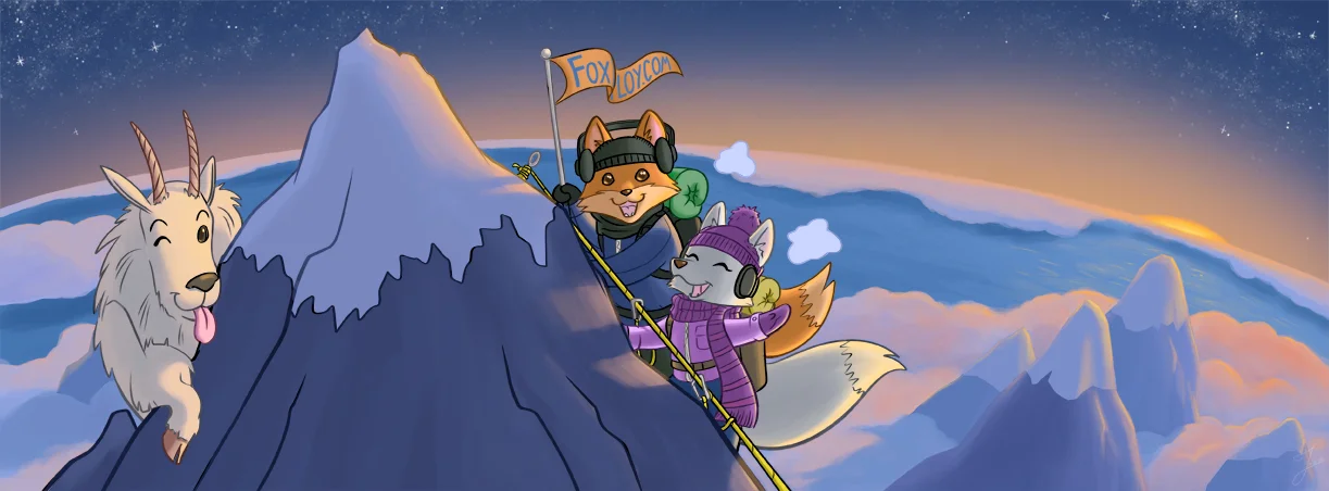 Banner designs for Powershell programming blog Fox Deploy .