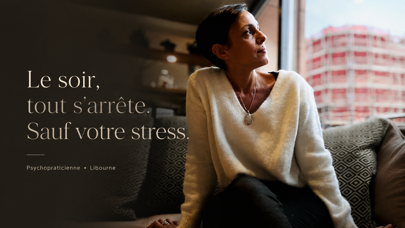 Le soir, tout s'arrête, sauf votre stress.
