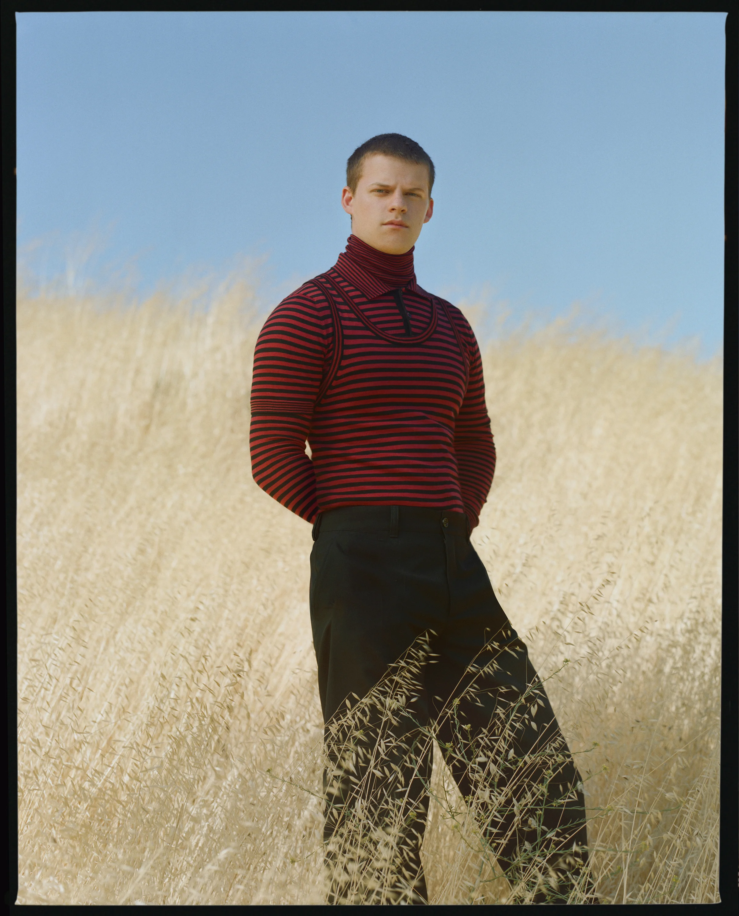 Lucas Hedges, VMAN cover, 2018