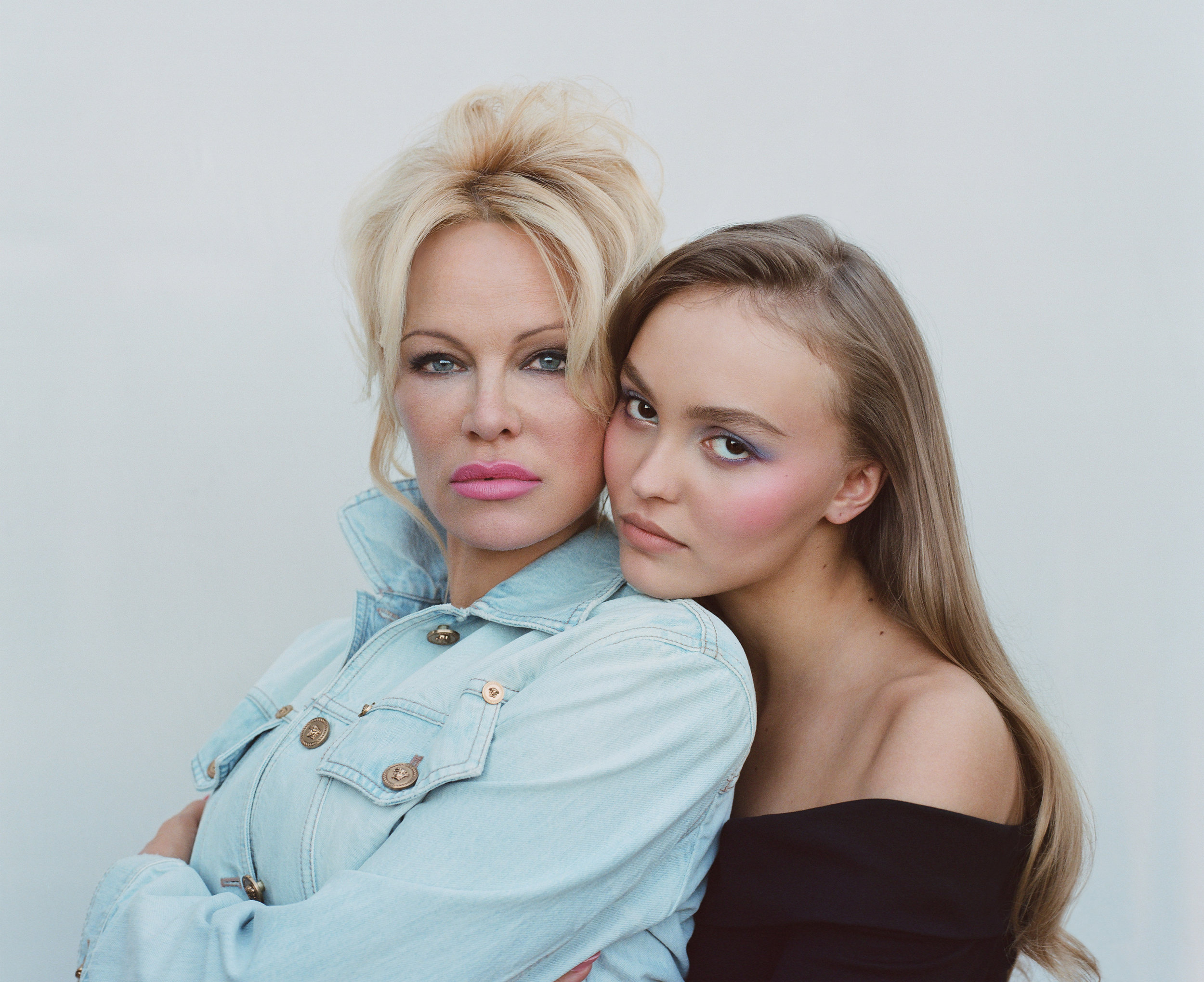 Lily Rose Depp &amp; Pamela Anderson x V magazine cover, 2018 