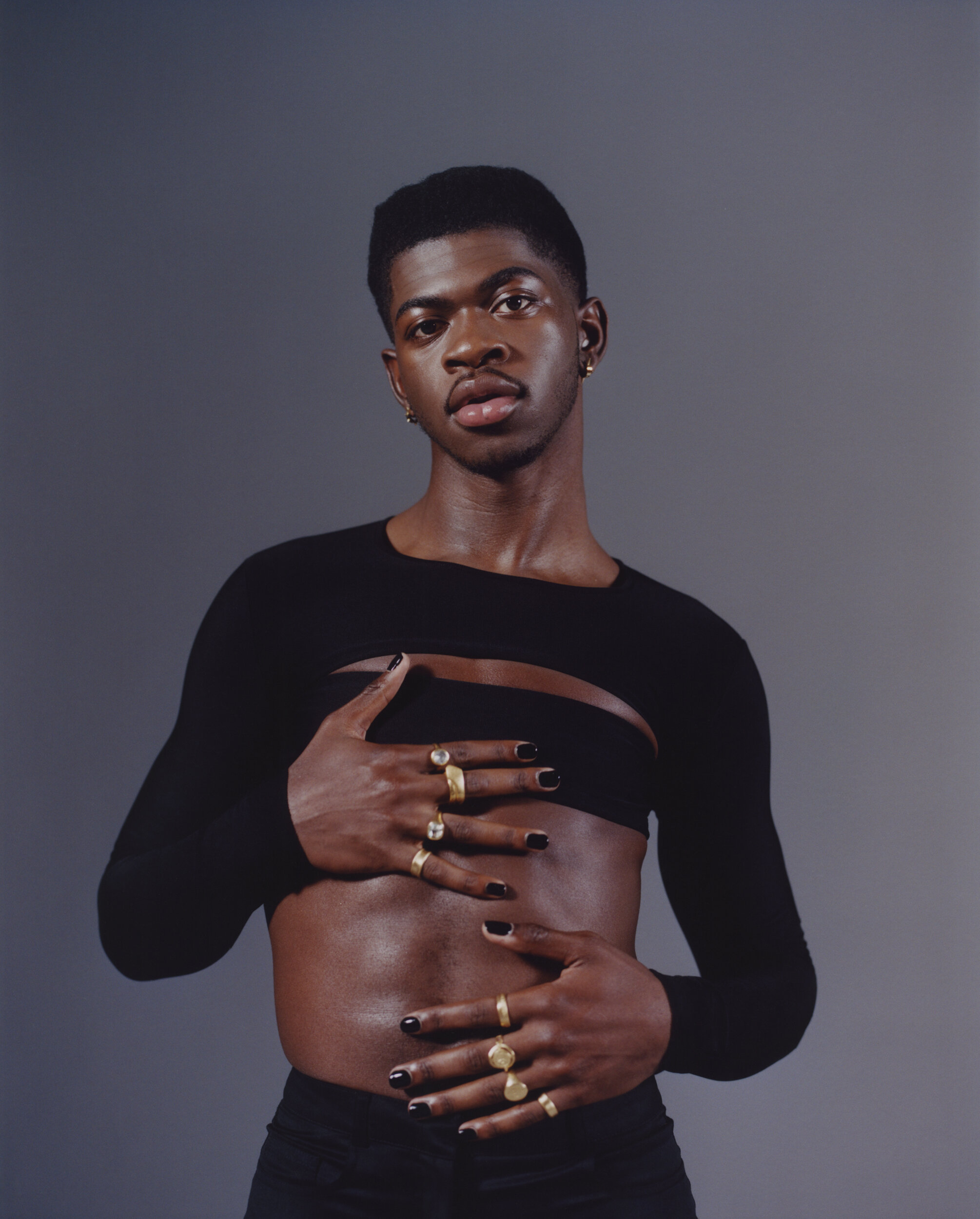 Lil Nas X for GQ Style UK cover, 2021