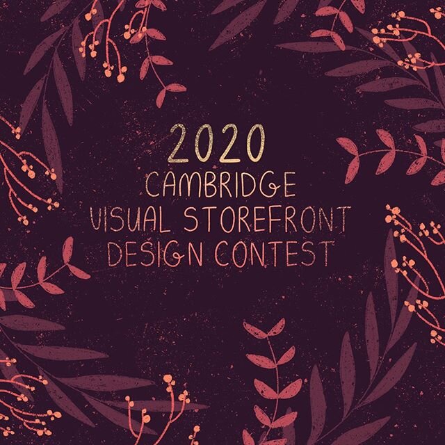 My work &ldquo;Flow&rdquo; is currently one out of 15 finalists for the 2020 Cambridge Visual Storefront Design Contest! Public voting ends next Friday March 6. 
Link to the voting poll on my profile, for those of you who want to participate! 😊 
#De