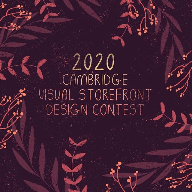 My work &ldquo;Flow&rdquo; is currently one out of 15 finalists for the 2020 Cambridge Visual Storefront Design Contest! Public voting ends next Friday March 6. 
Link to the voting poll on my profile, for those of you who want to participate! 😊 
#De
