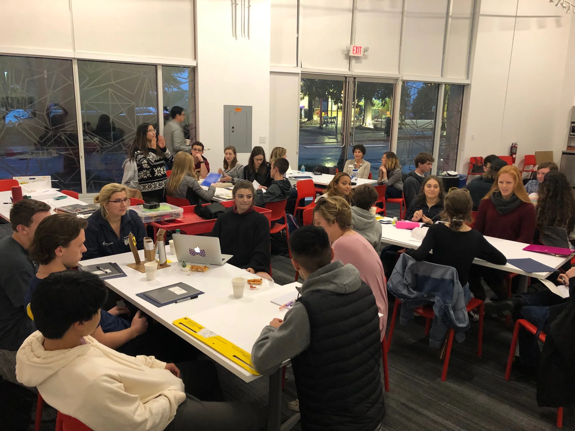 Our educational workshops where the team instructed on how to create moodboards