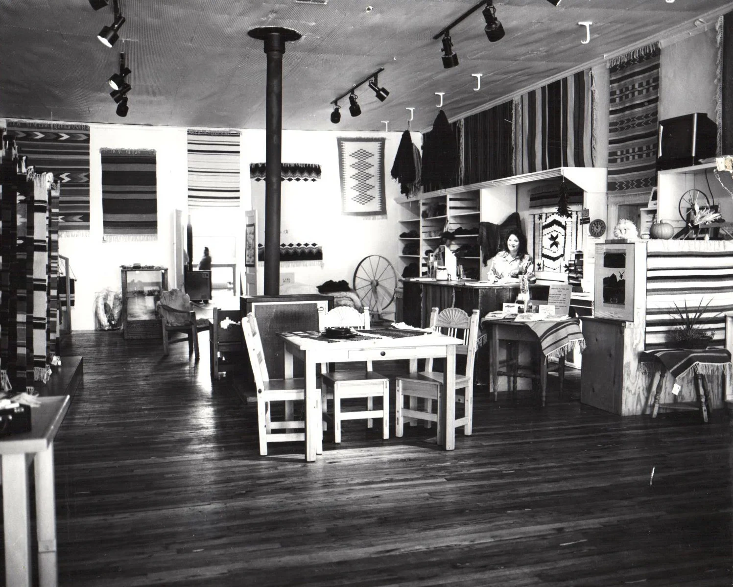 Tierra Wools showroom, mid-1990s