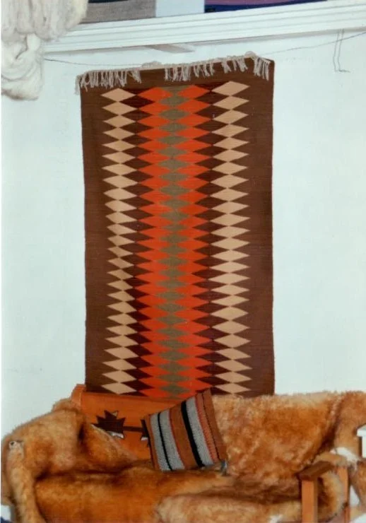 Early Tierra Wools weaving by Kika Chavez