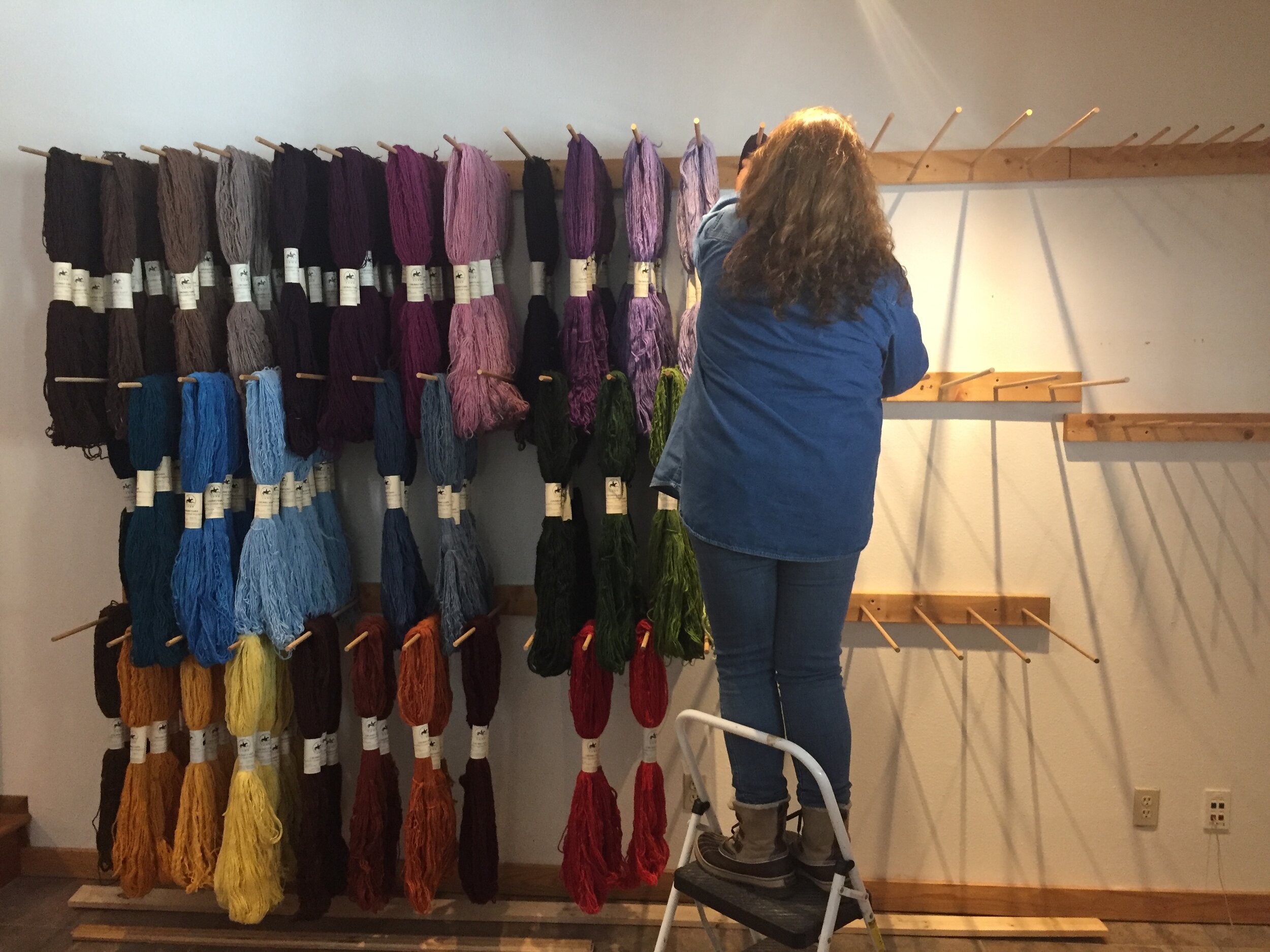 Churro Rug Yarn | Limited Collection | Greens — Tierra Wools