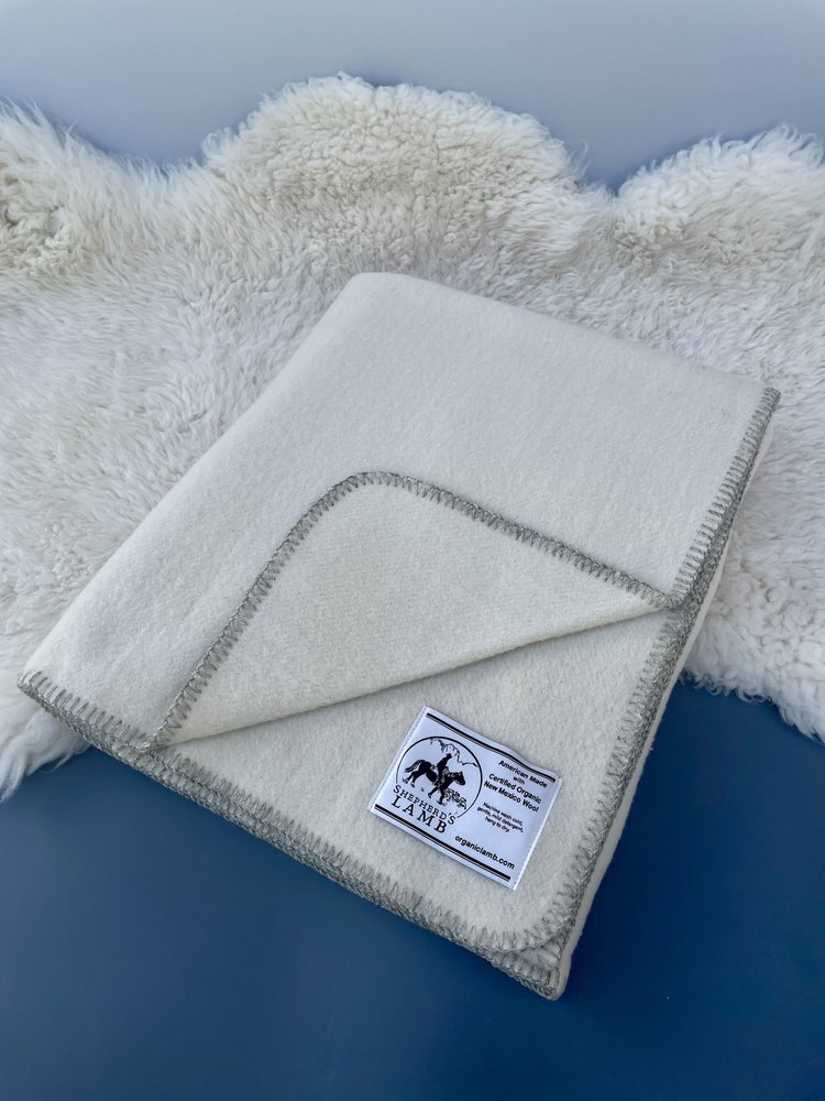 Organic Wool Blanket — Tierra Wools Organic Wool Blanket — Tierra Wools