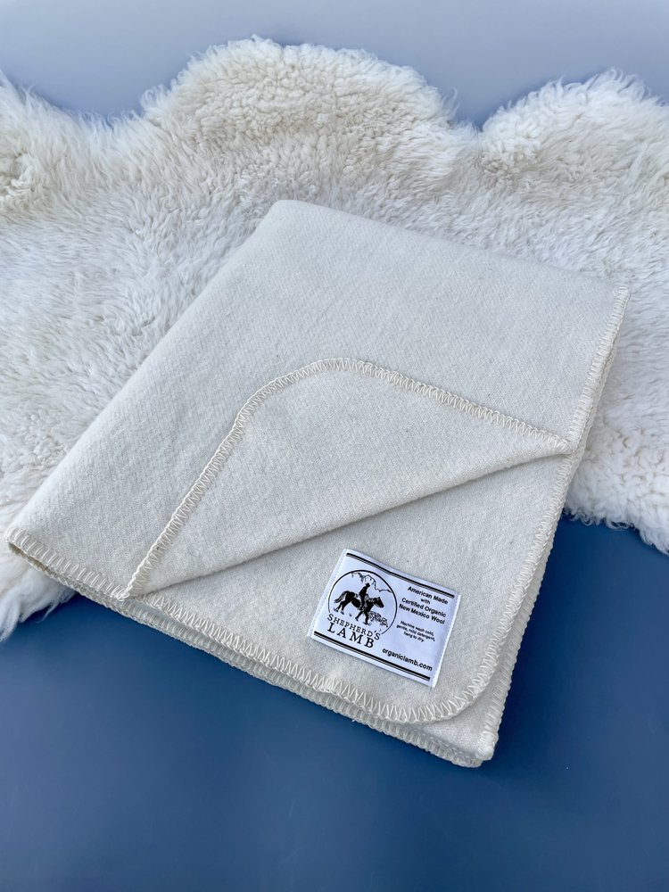 Organic Wool Blanket — Tierra Wools