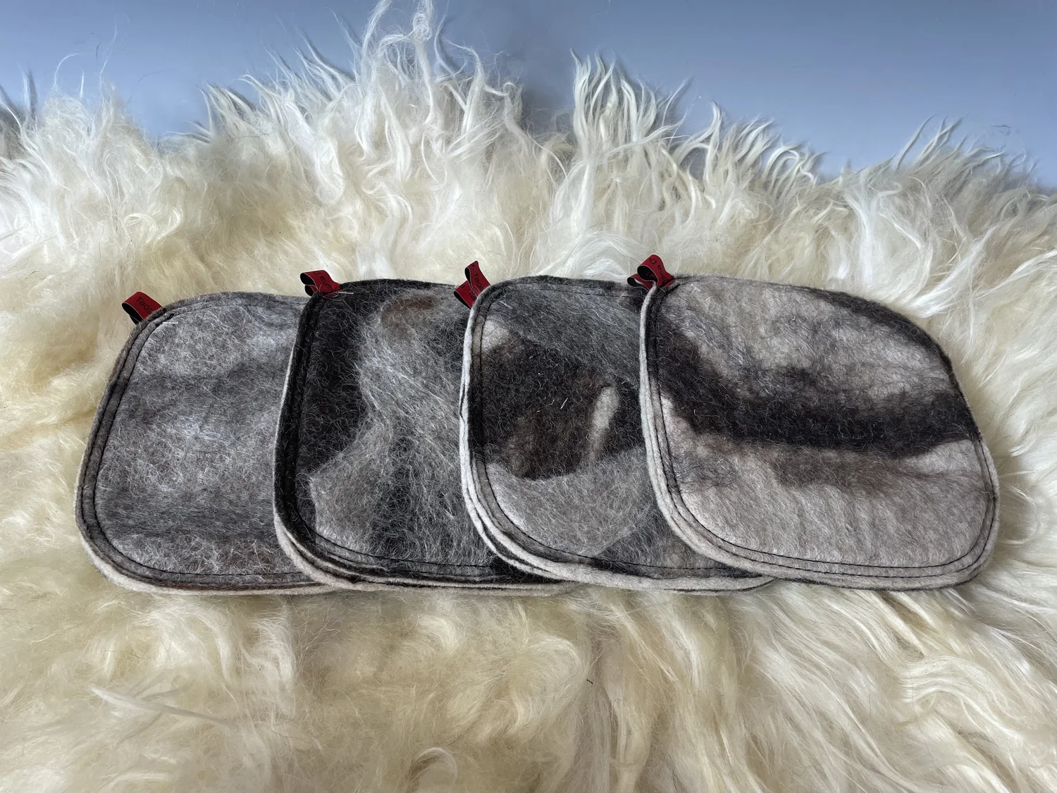 Felted Churro Pot Holders | Lana Dura — Tierra Wools