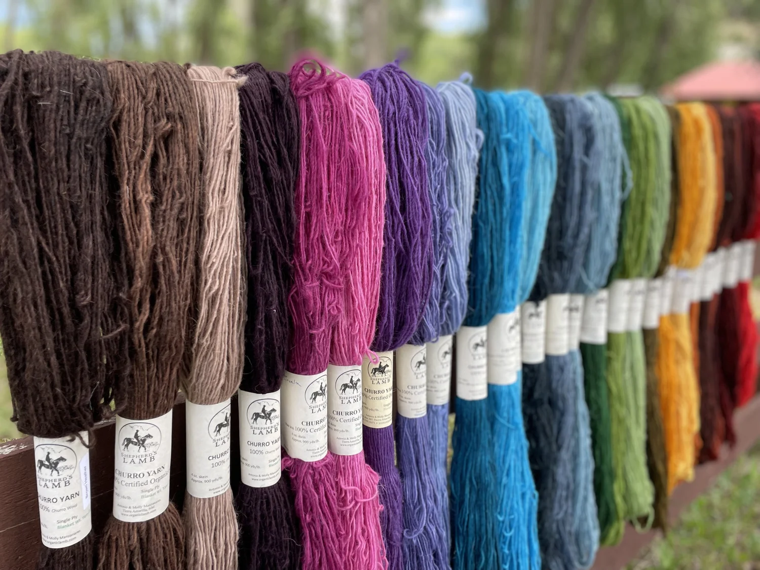 Churro Yarn | Hand-Dyed — Tierra Wools