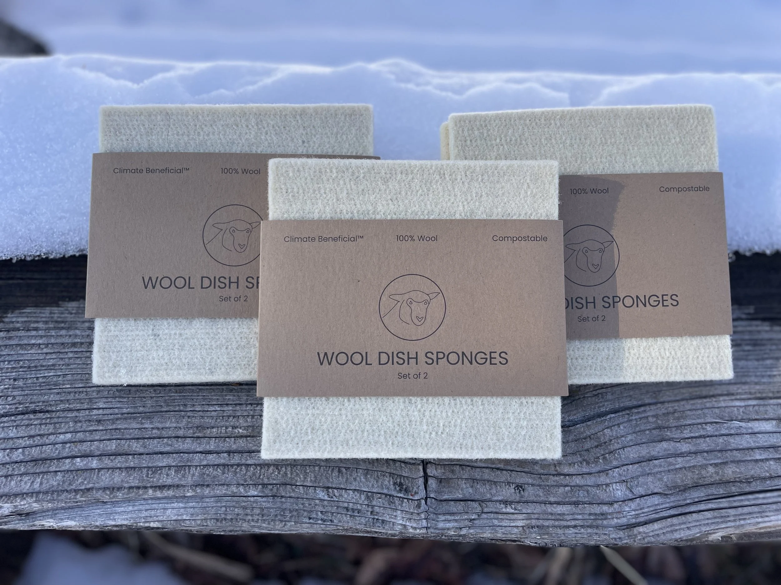 Wool Dish Sponges | Full Circle Wool |
