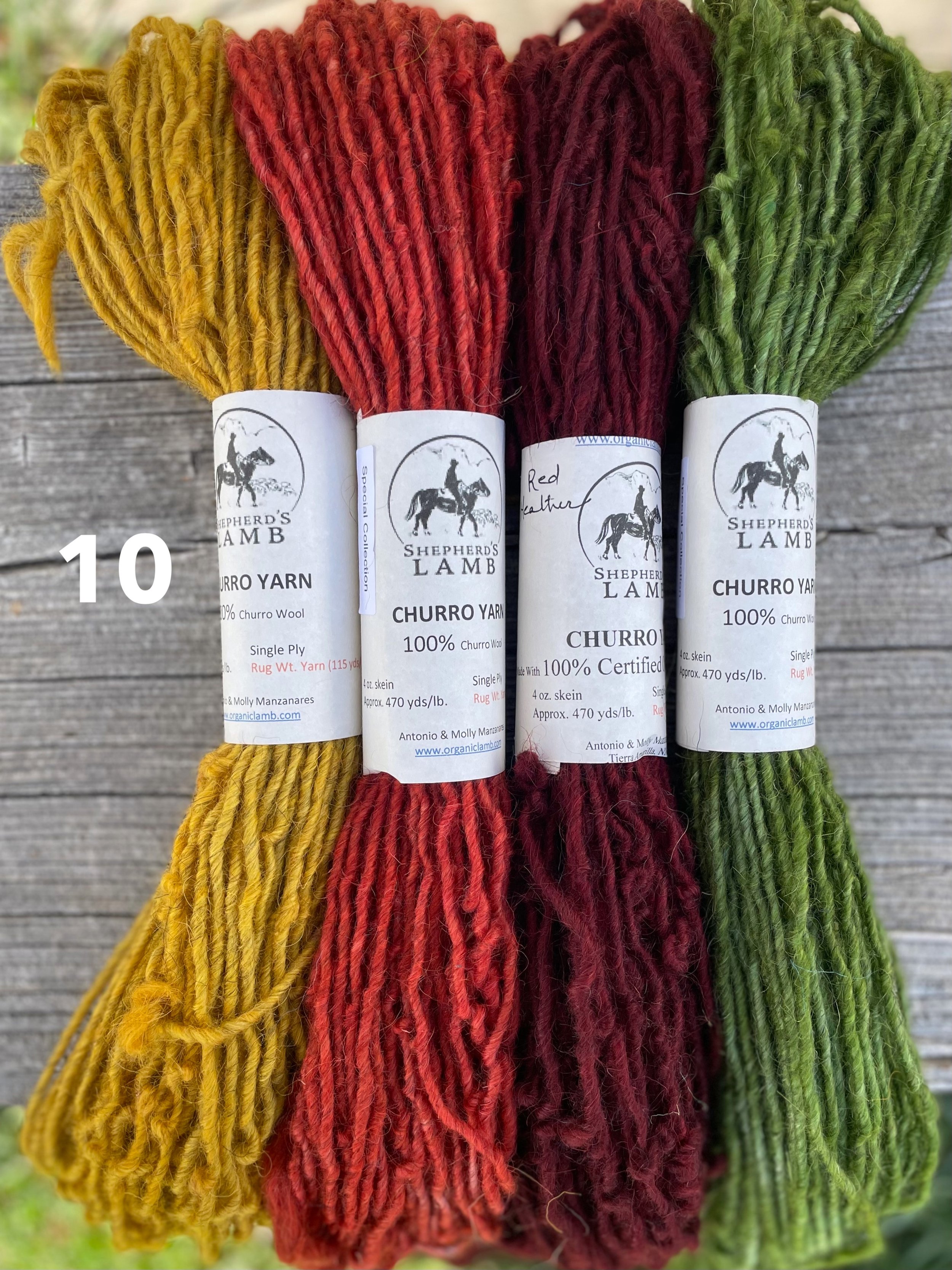 Churro Rug Weight Bundles